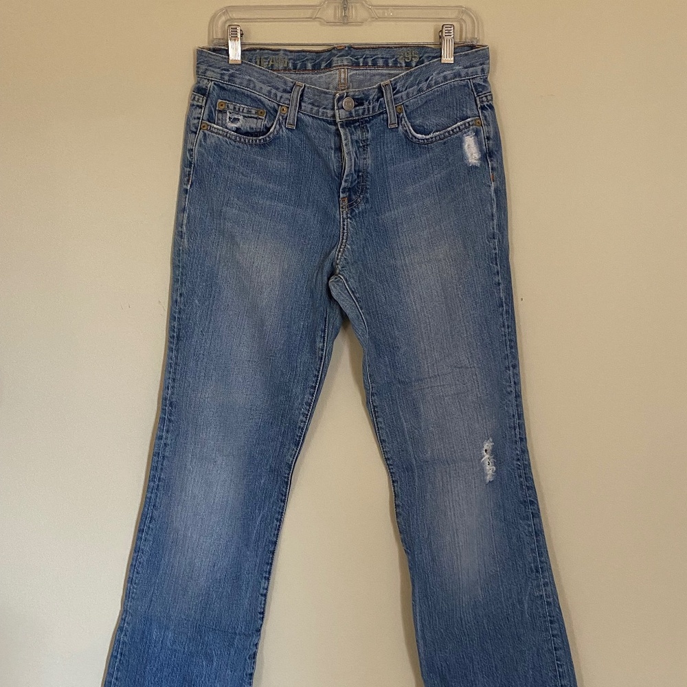 Made in USA Vintage Y2K J Crew BOYJEAN low rise Denim